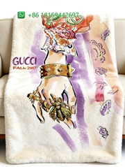 Gucci Throw Blankets